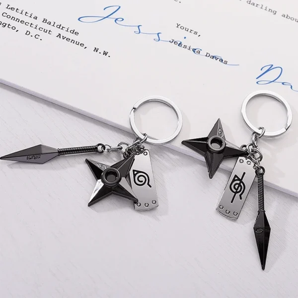 Kunai Shuriken Key Chain Self-Defense - Image 5