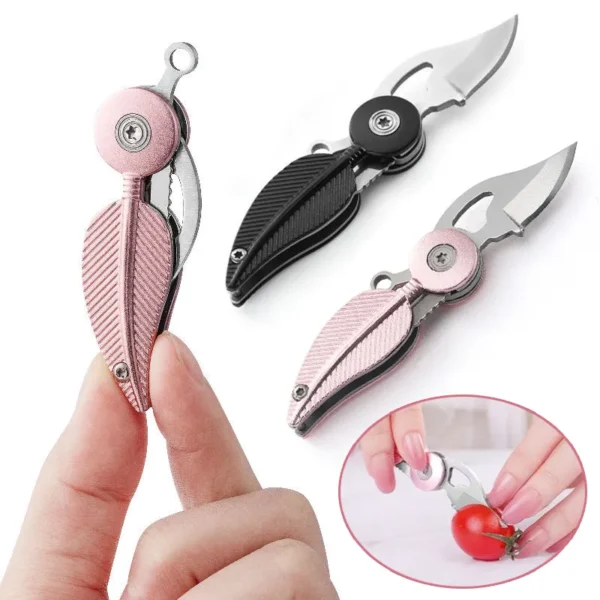 Mini Knife Keychain Outdoor Self-Defense - Image 2