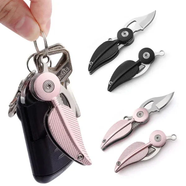 Mini Knife Keychain Outdoor Self-Defense