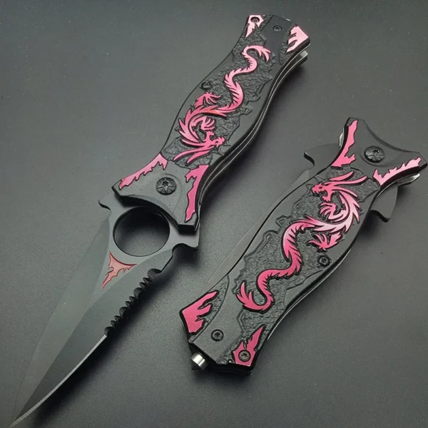 Hunting Knife Camping Survival Pocket - Image 4