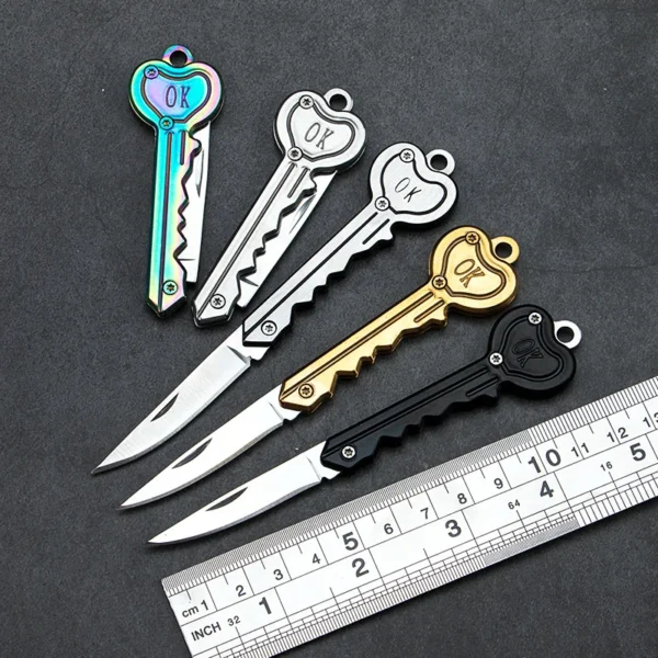 Secret Knife Keychain